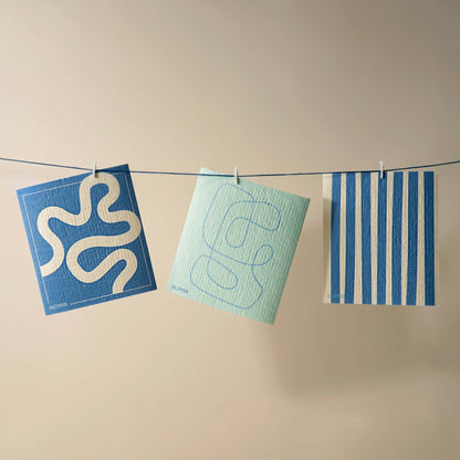 Skipper 3 Pack Swedish Dish Cloths - TrailFresh.com.au