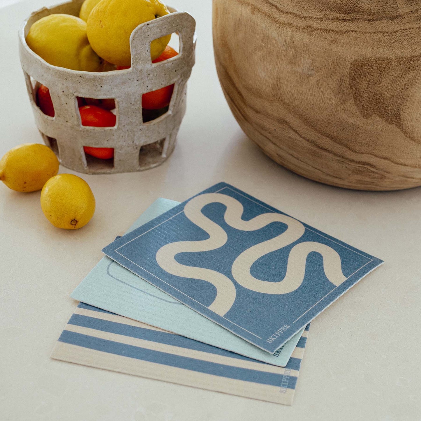 Skipper 3 Pack Swedish Dish Cloths - TrailFresh.com.au